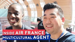 Inside Air France  Working as Multicultural service agent [upl. by Barnet]