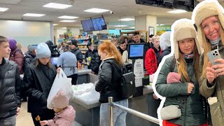 Grocery Shopping in Russia 🇷🇺 Russian Budget Supermarket [upl. by Nwahshar]