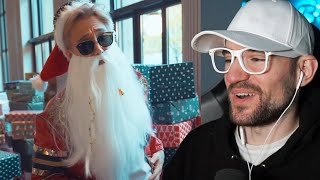 Ju kündigt HAUPTVIDEO von SANTA an und spielt Stadt Land Lachflash mit Rezo [upl. by Llerref]