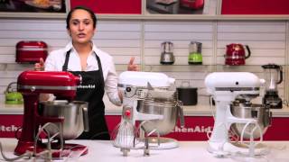 KitchenAid® Bowl Lift Stand Mixer models [upl. by Shetrit]