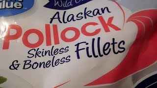 How to Fry Alaskan Pollock Fish Fillets [upl. by Ohaus964]