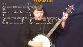 Rhiannon Fleetwood Mac Banjo Cover Lesson with ChordsLyrics [upl. by Tirrell]