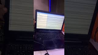 Dell laptop screen flickering issue [upl. by Nnyletak648]