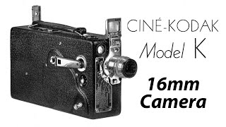 CineKodak Model K 16mm Camera  Overview amp Loading [upl. by Adnema]