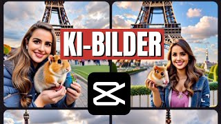 Erstelle atemberaubende KIBilder mit der Capcut App – Schritt für Schritt Tutorial [upl. by Netsrak]