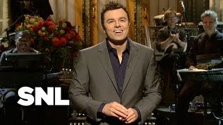 Seth MacFarlane Monologue The Voices  Saturday Night Live [upl. by Bodwell147]