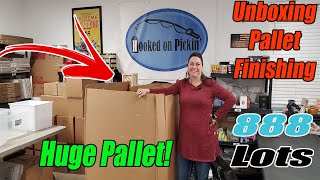 888 Lots Finishing This Massive Pallet Unboxing  Fantastic Items that I Show You  Online Reselling [upl. by Marlin]