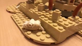 Boba Fett escapes the sarlacc pit lego Star Wars [upl. by Philipa]