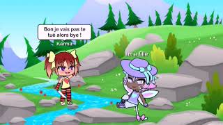 quotSOUS LEFFET DE LA DROGUEquotGacha Life\Minie movie bêtisier [upl. by Lantha]