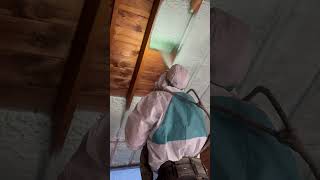 Spray Foam Insulation In A Remodel [upl. by Gweneth]