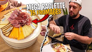 Mega raclette à la maison  on goûte 15 variétés de fromages à raclette différentes [upl. by Katherine]