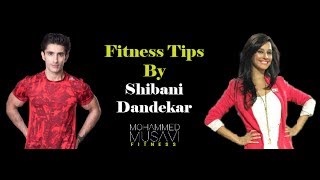 Shibani Dandekars Fitness Tips for Khatron Ke Khiladi [upl. by Allix]