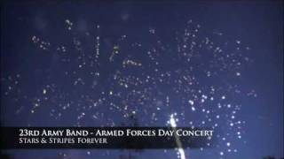 Stars amp Stripes Forever  23rd Army Band [upl. by Amir]