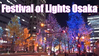 Festival of Lights Osaka 2023 [upl. by Endys465]