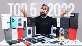 Top 5 BEST Smartphones of 2022 [upl. by Mozart]