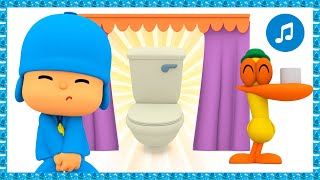 🚽 Aprendendo a Ir Ao Banheiro Sozinho  Desenhos animados para Crianças  MÚSICA INFANTIL do POCOYO [upl. by Premer]