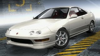 NEED FOR SPEED  Prostreet  Testing the car  ACURA INTEGRA Type R [upl. by Milicent]