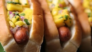 Summer Grilling Recipe Thai Hot Dogs [upl. by Anyg204]