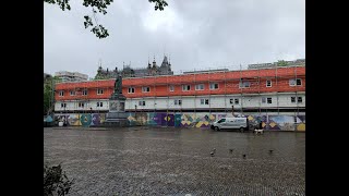 Renovatie Tweede Kamer een uitkijktoren op het Buitenhof amp een drijvende tuin op de Hofvijver [upl. by Anelram]