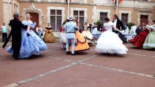 Au temps de la crinoline  Nuit des Musées  Hôtel de Ville d’Étampes  Quadrille des Lanciers [upl. by Auoy]