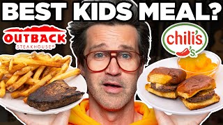 Whats The Best Kids Meal Taste Test [upl. by Baugh]