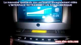 Lire des MP3 sur clé USB ou carte SD avec lautoradio dorigine  Peugeot 407  RT3 [upl. by Eelsha]