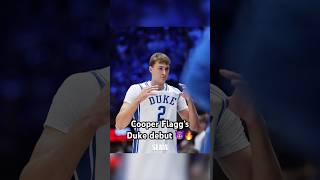 Cooper Flagg scored his first points inside Cameron Indoor this weekend 🚨😈 CooperFlagg Duke [upl. by Niveb846]