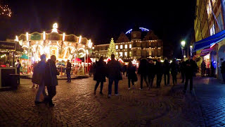 Weihnachtsmarkt Düsseldorf 2016 in 4K [upl. by Fabian]