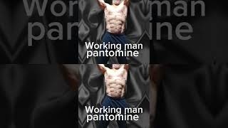 Pantomine working g man [upl. by Novat]