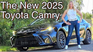 The new 2025 Toyota Camry review  The midsize sedan king gets better [upl. by Leif181]