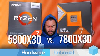 AMD Ryzen 7 7800X3D vs 5800X3D Zen 3 or Zen 4 3D VCache Which Should You Buy [upl. by Carole]