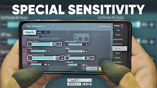 Best Sensitivity Settings Android iOS ft Meww2  BGMI [upl. by Leda]