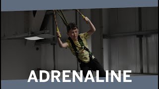 Adrenaline Zip Line in the HIVE at Bluestones Wales [upl. by Callie]