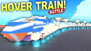 HOVER TRAIN BATTLE Every Round Our Trains GROW [upl. by Assed]