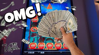 Hitting a MIND BLOWING Slot Jackpot in Las Vegas 😲 [upl. by Aluino356]