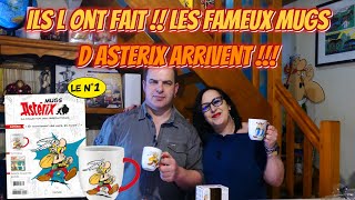 Les Mugs d ASTERIX de chez hachettecollections6087  maintenant vous pouvez faire comme lui [upl. by Jaquenette]