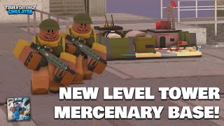 New Mercenary Base Tower Is Out  TDS Update Roblox [upl. by Nawuj]