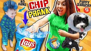 CHIP Joke amp Puppy Surgery Boo Boo   FGTEEV Gaming 1st Reaction FUNnel Vision Family Vlog [upl. by Kuth]