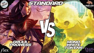 Gruul Prowess VS Mono White Tokens MTG Standard [upl. by Swarts]