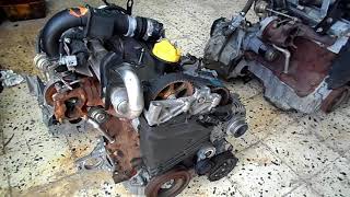 Moteur 15 dci Megane et clio  محرك كليو وميغان 15 د س ئى mecaniquemoktartunsie [upl. by Ennaitsirk]