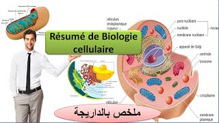 Résumé de biologie cellulaire ملخص بالداريجة [upl. by Aryam]