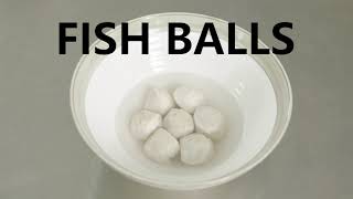 How to make fish balls with Transglutaminase TG [upl. by Ainar]