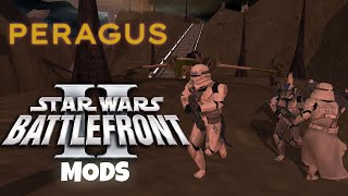 Star Wars Battlefront 2 2005 Peragus Asteroid Belt [upl. by Auqcinahs]