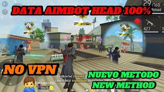 DATA AIMBOT HEAD 100 METODO EXCLUSIVO📱✅️ [upl. by Dihsar]