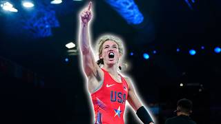 Sarah Hildebrandt Olympic Semifinal Reaction [upl. by Lleira]