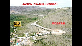 Mostar Rekonstrukcija ceste uz Vardu I radovi i promet istovremeno [upl. by Nalorac]