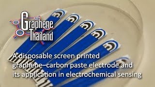 GT A disposable screen printed GCP electrode and its application in electrochemical sensing [upl. by Hinkel6]