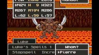 Dragon Quest 5 Bonus Dungeon Boss  Esturk in 20 turns [upl. by Yramliw]