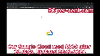 Google Cloud used 300 working after 23 days  Free Trial Account [upl. by Hermia653]