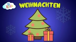 Weihnachten und Weihnachtsgegenstände lernen für Kinder Alles rund um Weihnachten deutsch [upl. by Laney359]